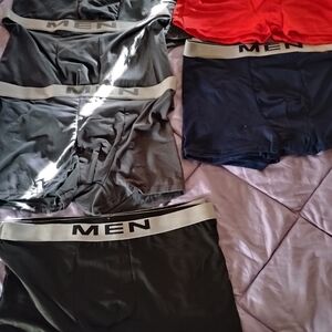 Men's Boxer Briefs in Black, Gray, and Navy